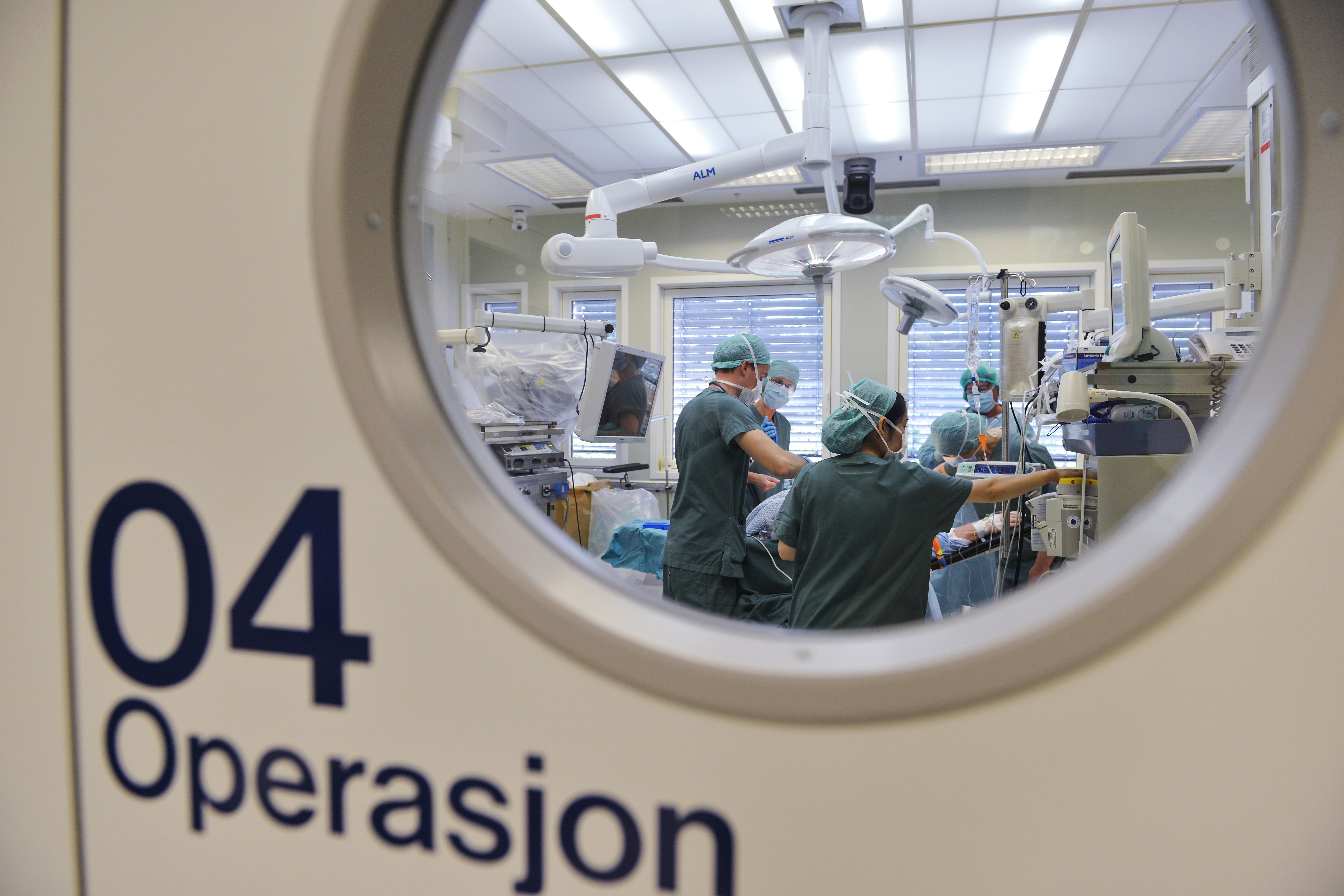 A group of people in a room