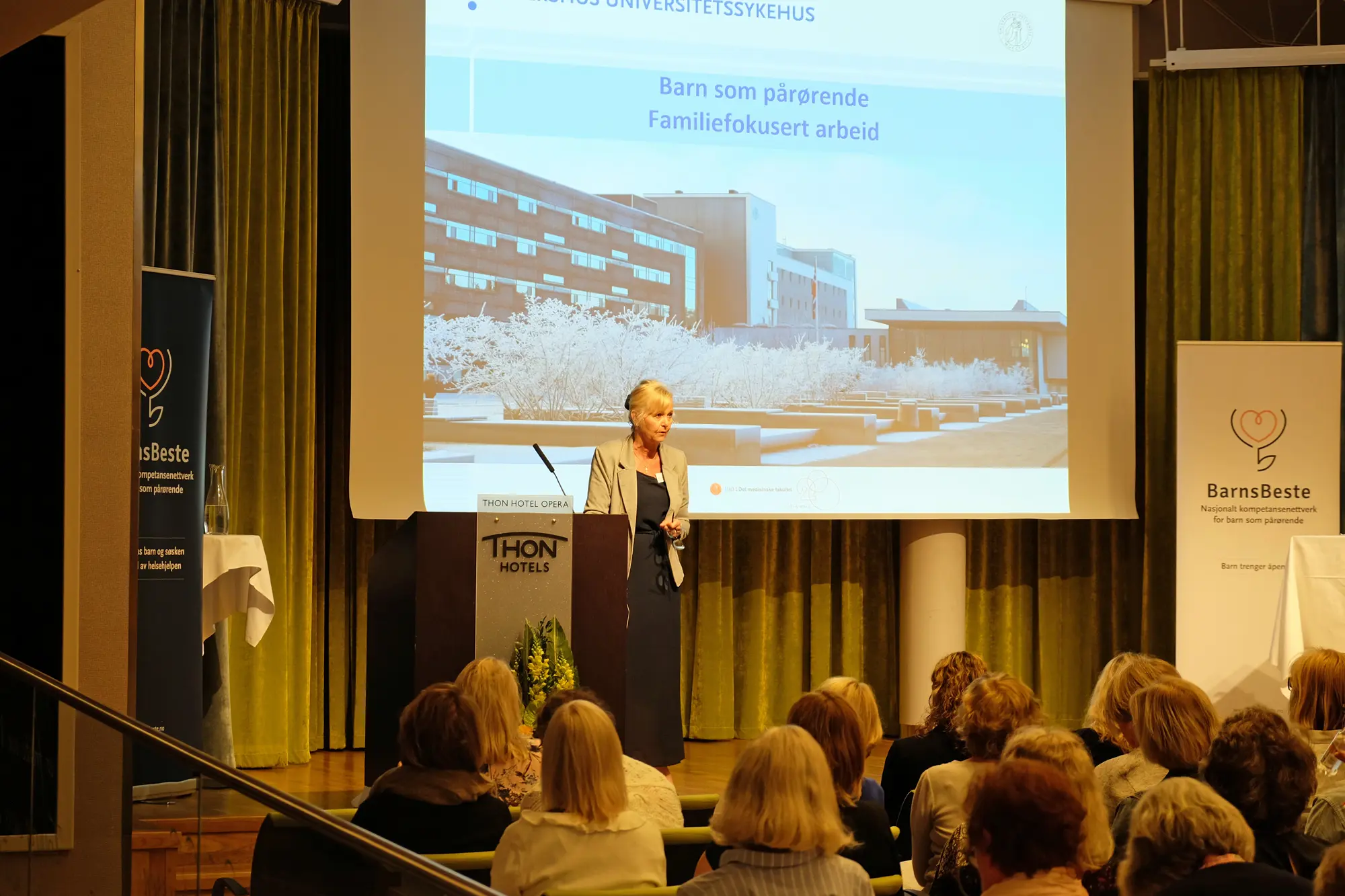 Tove Berg ved Ahus